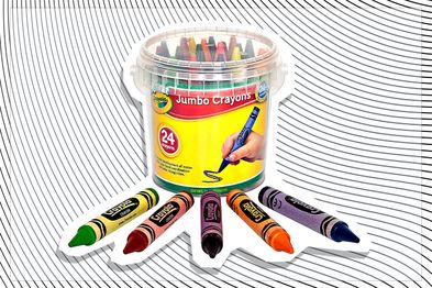 CRAYOLA jumbo 24 crayons pack