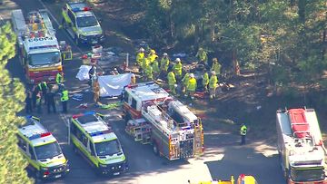 Two young women have been killed in a horror crash at Logan near Brisbane.