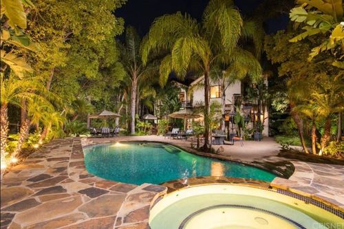 The rapper's Los Angeles mansion went up for sale last year. 