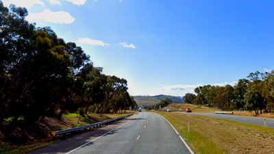 ACT: Monaro Highway in Hume
