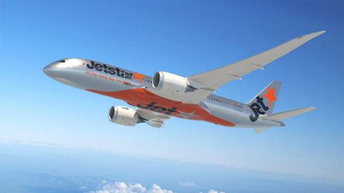 The new cover photo sparking outrage on the Jetstar Facebook page. (Facebook)