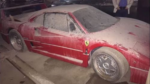 Uday Hussein's Ferrari in 2016.