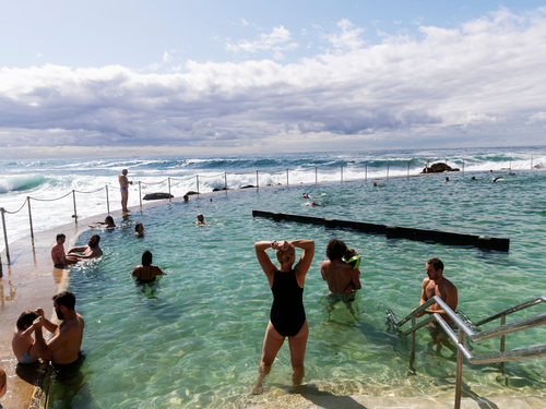 Labour Day at Bronte Beach in 2022.