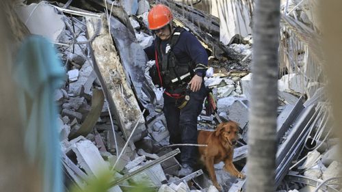 A Miami apartment building has collapsed, with dozens missing.