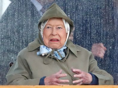 Queen Elizabeth at the Royal Windsor Horse Show 2019.