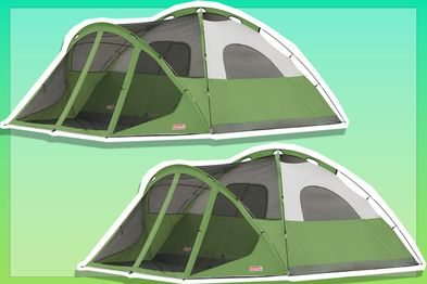 9PR: Coleman Evanston Dome Tent with Screen Room