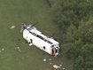 Eight people are dead and  dozens injured after a bus carrying farm workers crashed on a state highway in north-central Florida.