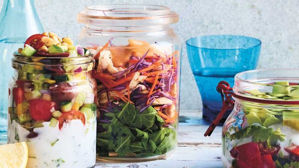 Luke Hines' rippin' roast chicken salad jar recipe