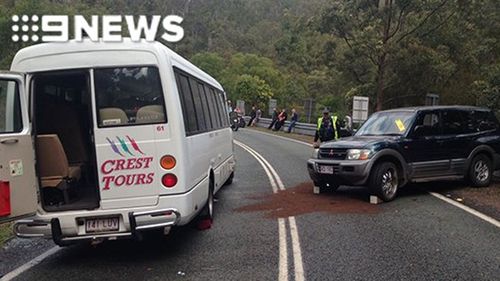 Sixteen people were injured in a crash on the Gold Coast.