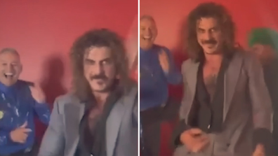 T﻿he Wiggles have been forced to issue a statement after being falsely accused of endorsing drug use after appearing in a TikTok video with Aussie musician Keli Holiday