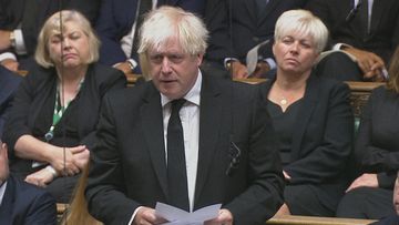 Former prime minister Boris Johnson has shared a powerful, personal moment to describe his and the nation&#x27;s grief.
