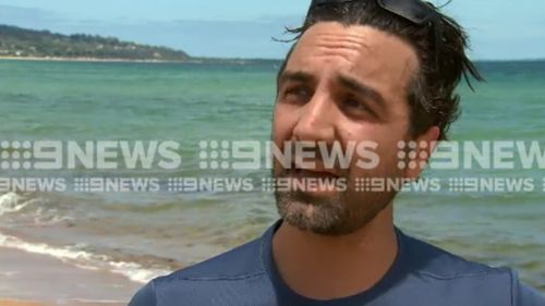Nick Mazzeo was among the witnesses who assisted with the rescue. (9NEWS)