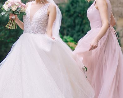 bride refusing to let sister wear her wedding dress