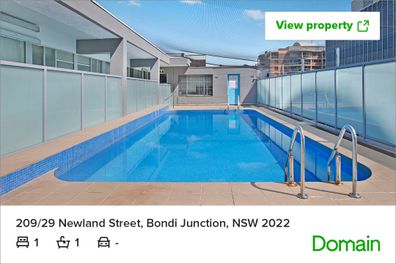 Real estate Domain property Sydney apartment pool cheap sale