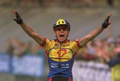 He enjoyed UCI World Cup victories in 1998 and 1999 before switching to road racing. (Getty)