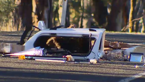 The collision occurred on Sutton Road. (9NEWS)