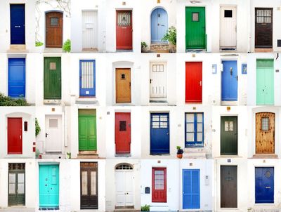 Paint your front door