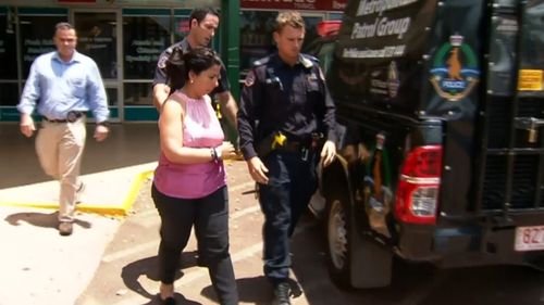 Travel agent Xana Kamitsis was arrested over suspected fraud. (9NEWS)