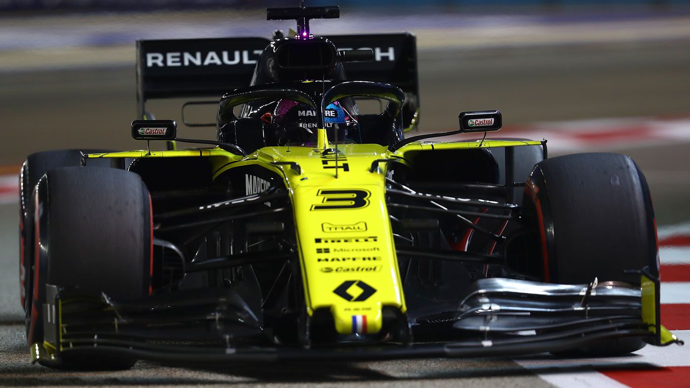 Daniel Ricciardo disqualified from Singapore GP qualifying for engine infringement