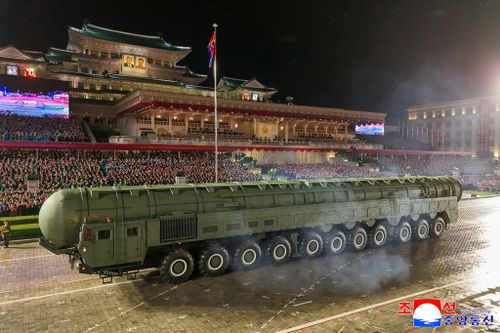 Míssil balístico chamado Hwasong-20