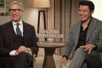 Paul Feig and Henry Golding