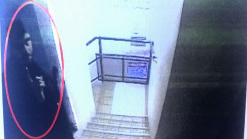 CCTV footage shows Jabar just before the killing. Picture: Supplied