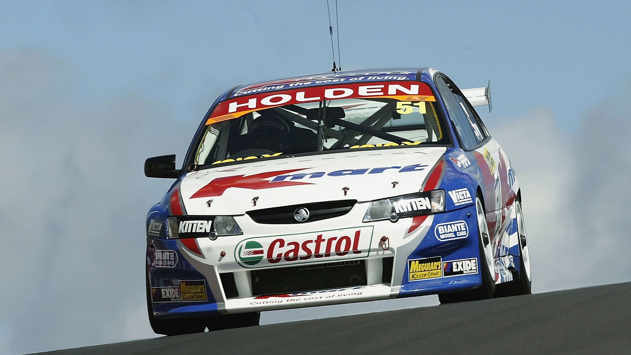 The Holden Commodore that Greg Murphy and Rick Kelly drove to victory at the Bathurst 1000 in 2003.