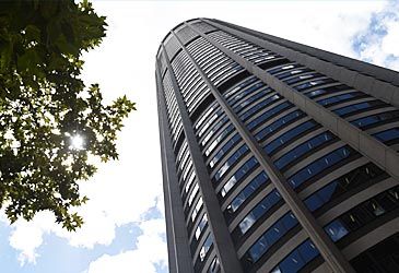 When was Australia's first skyscraper, Australia Square Tower, opened?
