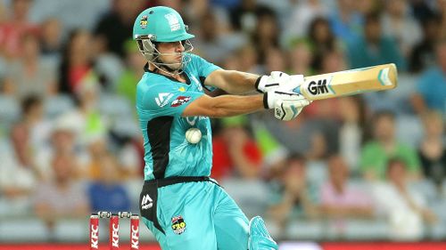 Joe Burns cops a ball in the ribs ahead of Boxing Day Test