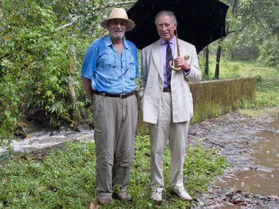 Mark Shand with brother-in-law Prince Charles in 2013.