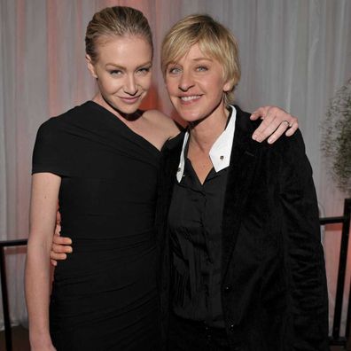 Ellen DeGeneres and Portia De Rossi in 2008.