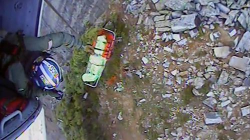 US hiker rescued from Iron Cap Mountain in Washington. 