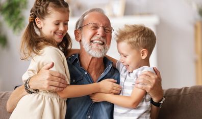 Grandparents with Grandchild
