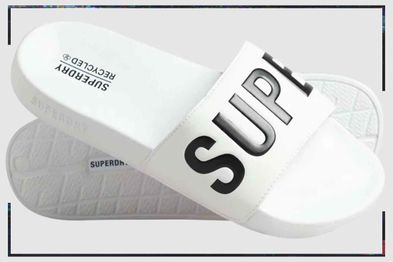 9PR: Superdry Code Core Pool Sliders