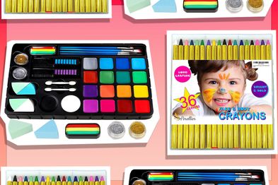9PR: Face Painting Kit and Perellier Face & Body Paint Crayons