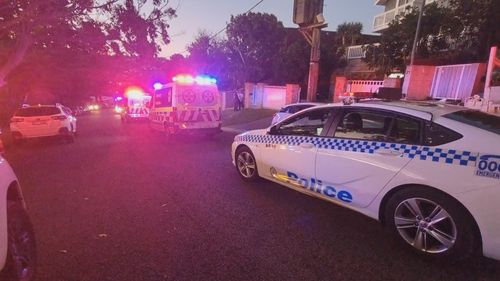 Five people have been rushed to hospital with burns after an ﻿outdoor firepit exploded on Sydney's northern beaches.