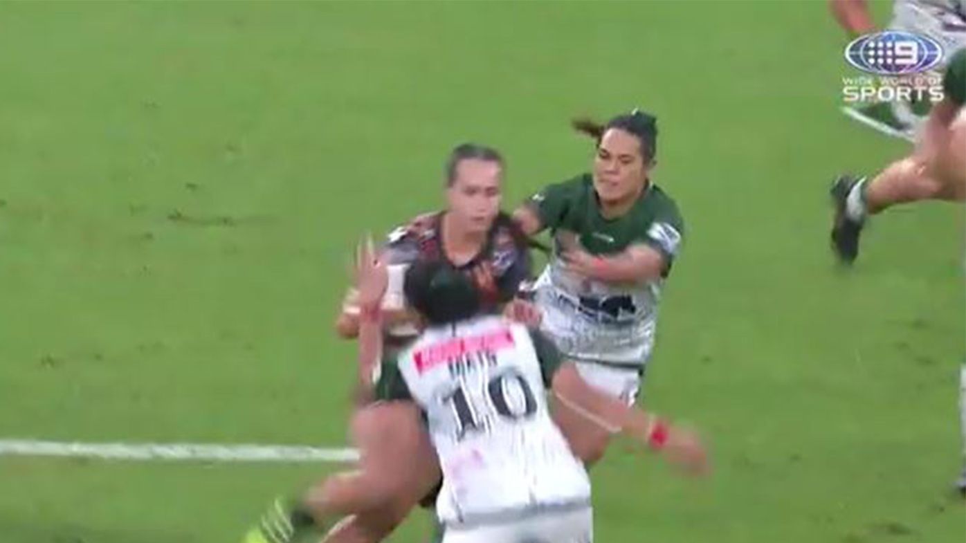 Shannon Mato lays monster hit as Maori cap off huge win against Indigenous side in NRL All Stars clash