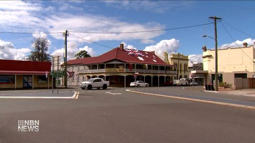 The Caledonian Hotel painted a Union Jack and Southern Cross on the roof of the heritage-listed building's roof without council approval.