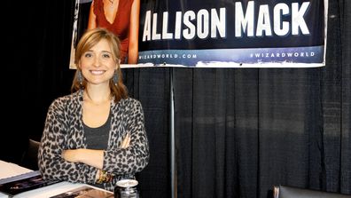 Allison Mack at Wizard World ComicCon in 2013.