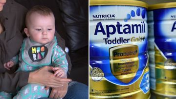 Allergic baby's mum slams 'filthy rich' formula buyers