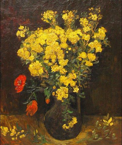 <strong><em>Poppy Flowers</em> by
Vincent van Gogh</strong>
