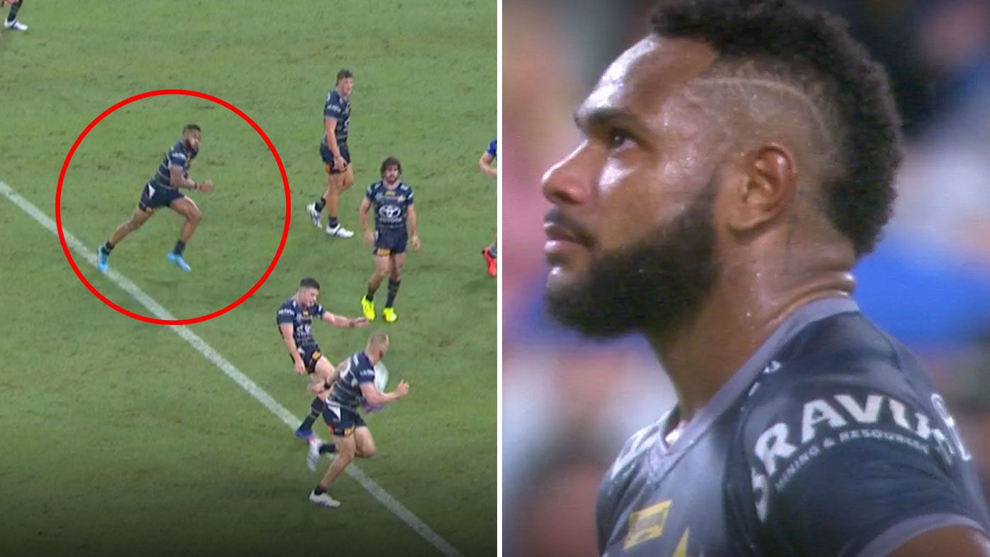 Cowboys miss out after Hamiso Tabuai-Fidow is ruled offside