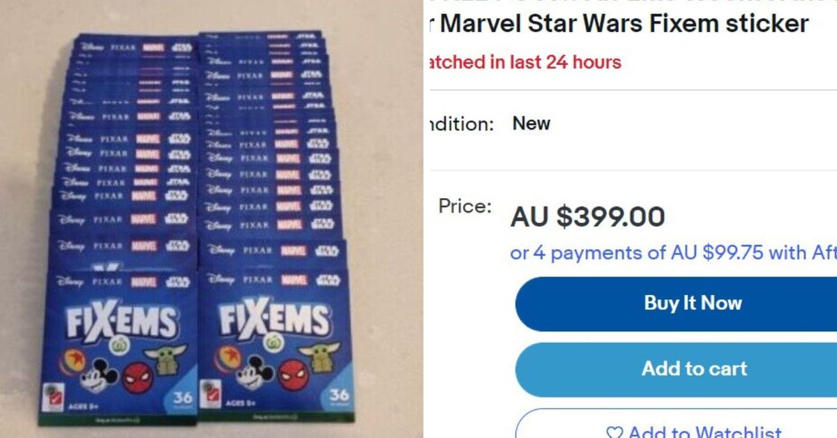 Collectables cash in: Woolworths Fix-ems on sale for hundreds online - 9Honey