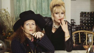 Joanna Lumley and Jennifer Sanders.