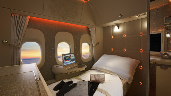 Emirates' 777-300ER suite