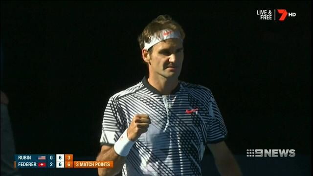 Federer makes it through to the third round of Open