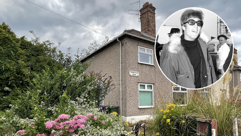 John Lennon's childhood home in Liverpool sells at auction for $462k.