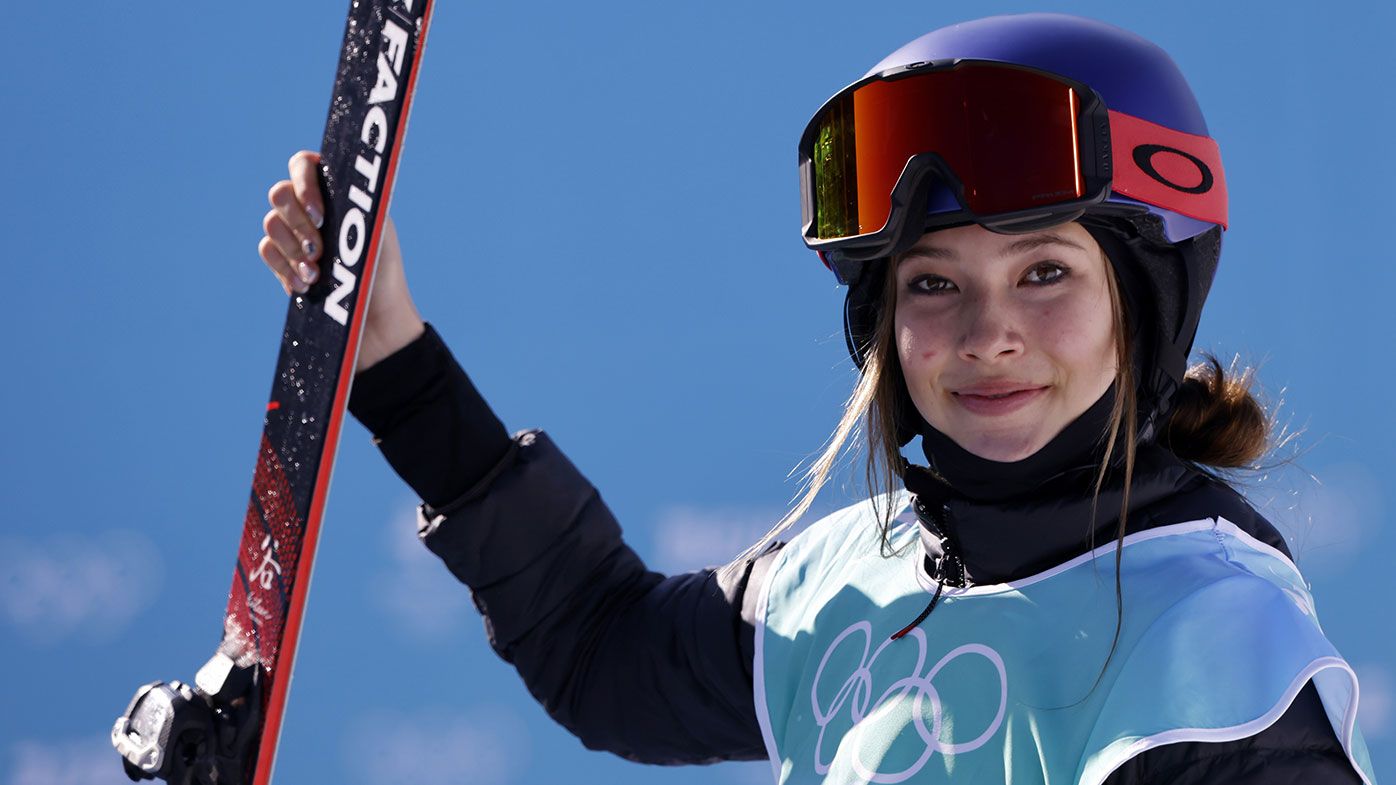 Eileen Gu wins the gold medal during the Olympic Games 2022, Women&#x27;s Freeski Big Air 