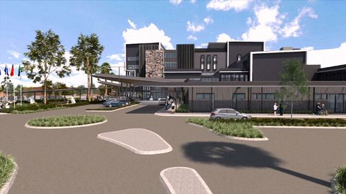 Hornsby Ku-ring-gai Hospital is in for a huge transformation - a multi-million dollar redevelopment. Picture: 9NEWS