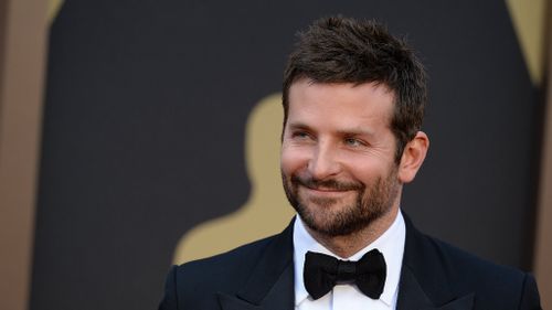 Adept actor Bradley Cooper came in third.(AAP)